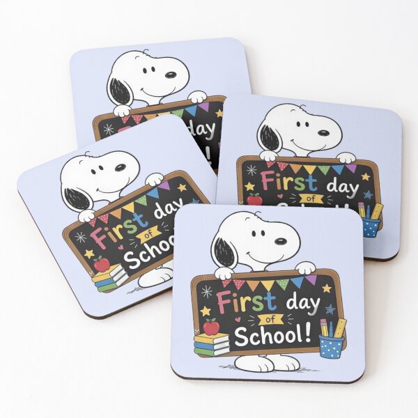 Item preview, Snoopy Chalkboard First Day of School designed and sold by Bomebomst.