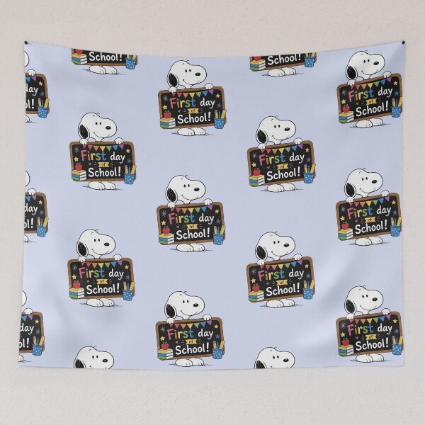 Item preview, Snoopy Chalkboard First Day of School designed and sold by Bomebomst.