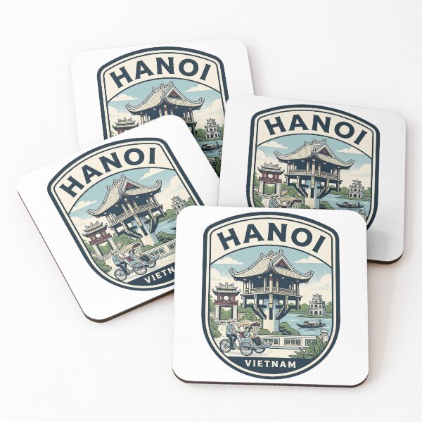 Item preview, Hanoi Vietnam Vintage Travel Badge designed and sold by k3rstman1.