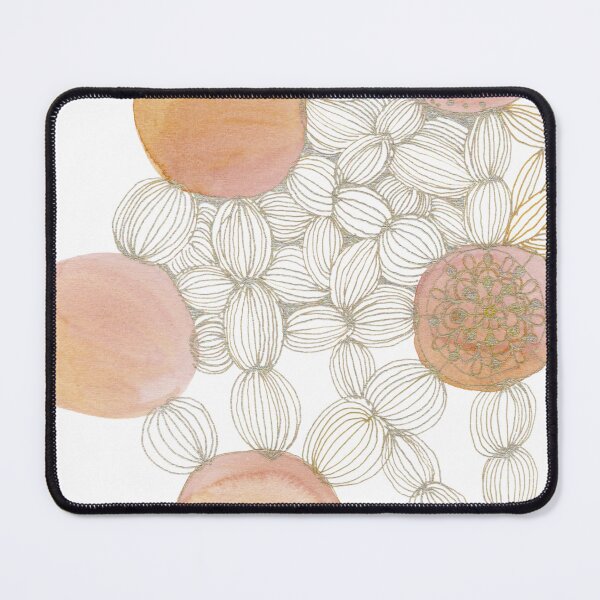 Item preview, Blush Seed Pods and Organic Shapes: Botanical Watercolour designed and sold by ArithraStudio.