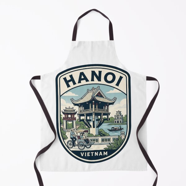 Item preview, Hanoi Vietnam Vintage Travel Badge designed and sold by k3rstman1.