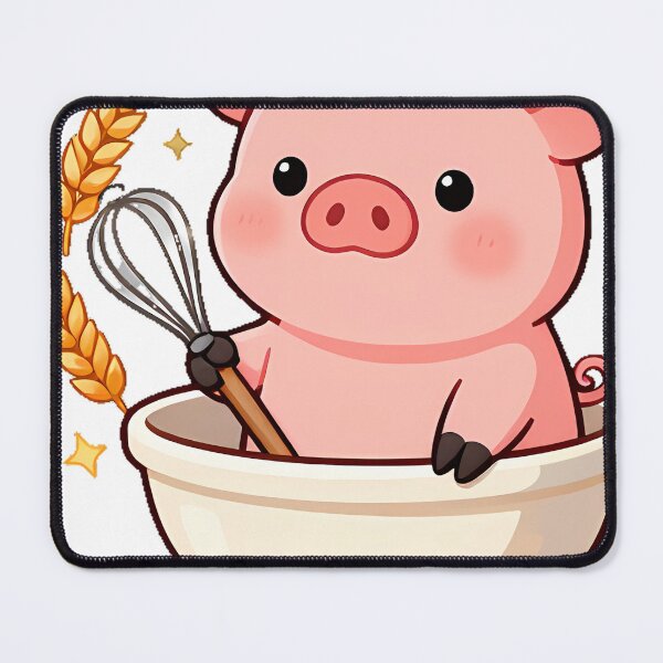 Item preview, Piglet with Mixing Bowl designed and sold by pumsquare.