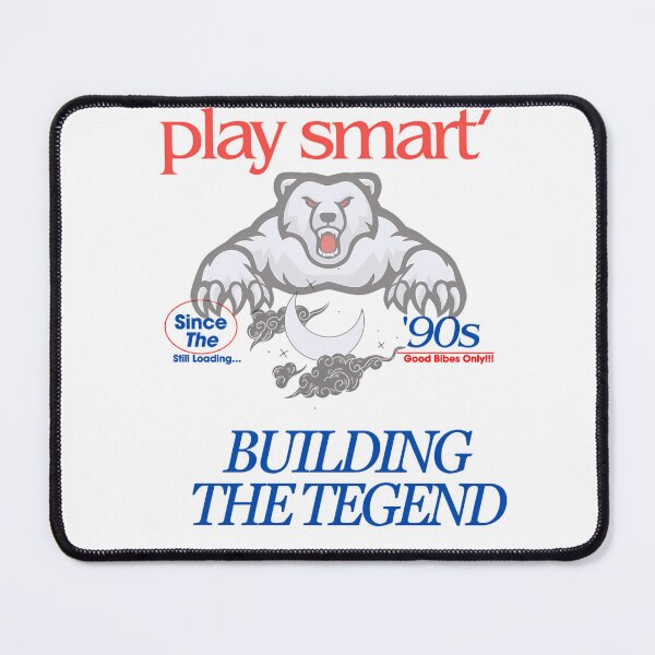 Item preview, Play Smart Building The Legend 90s Vintage Bear Design designed and sold by NourArtCorner.