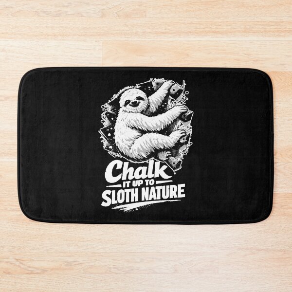 Artikelvorschau, Bouldern Faultier: Chalk it up to sloth nature entworfen und verkauft von Pineapple-Tree.