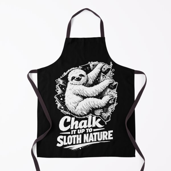 Item preview, Bouldering Sloth: Chalk it up to sloth nature designed and sold by Pineapple-Tree.