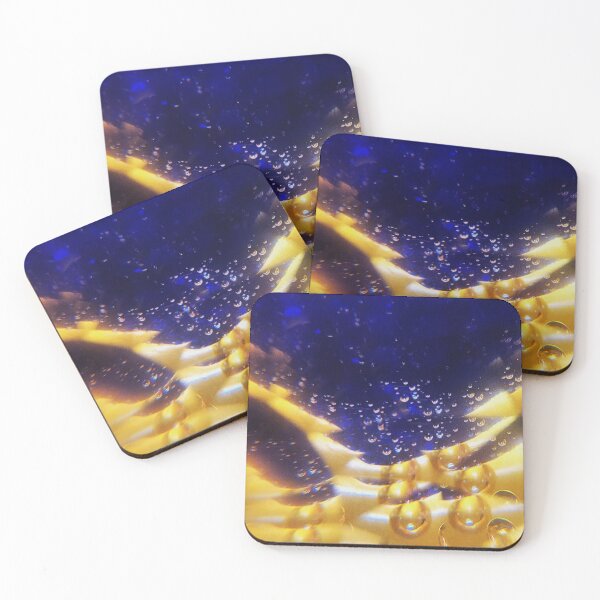 Item preview, Cosmic Dewdrops: Luminous Golden Sun & Infinite Cosmos designed and sold by ElionSolis.