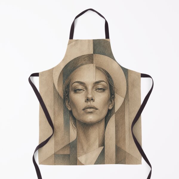 Item preview, Geometric Woman in Surreal Architecture designed and sold by VlodArt.
