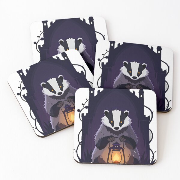 Item preview, Badger with Lantern designed and sold by IllumeInk.