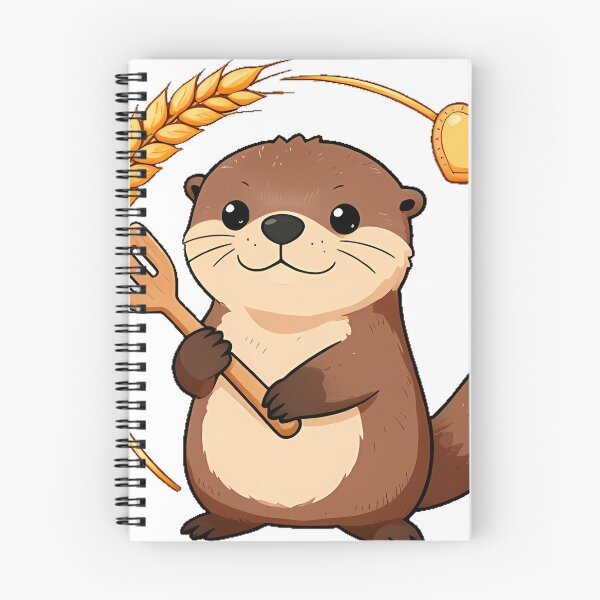 Item preview, Otter with Spatula designed and sold by pumsquare.