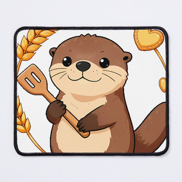 Item preview, Otter with Spatula designed and sold by pumsquare.