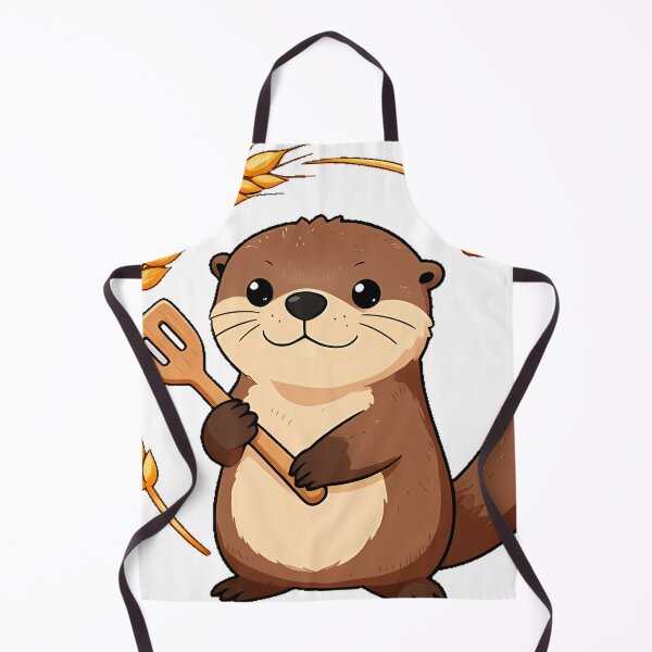 Item preview, Otter with Spatula designed and sold by pumsquare.