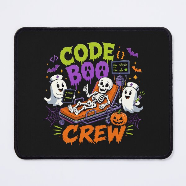 Item preview, Code Boo Boo Crew Halloween designed and sold by RonWelche.