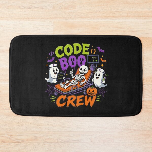 Item preview, Code Boo Boo Crew Halloween designed and sold by RonWelche.