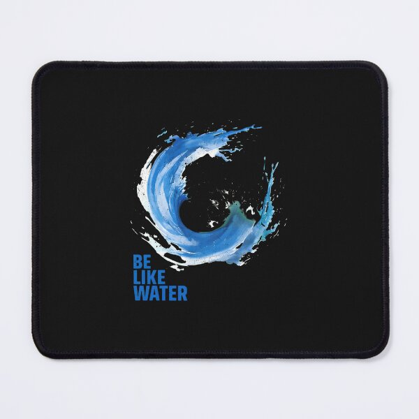 Item preview, Be Like Water Wave Graphic Inspirational designed and sold by domjudith.