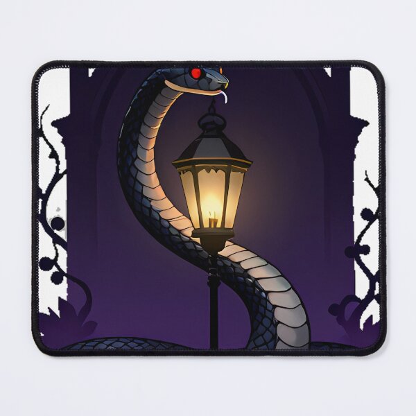 Item preview, Snake Coiled Around Lantern designed and sold by IllumeInk.