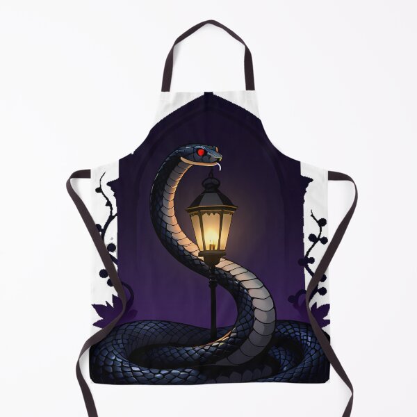 Item preview, Snake Coiled Around Lantern designed and sold by IllumeInk.