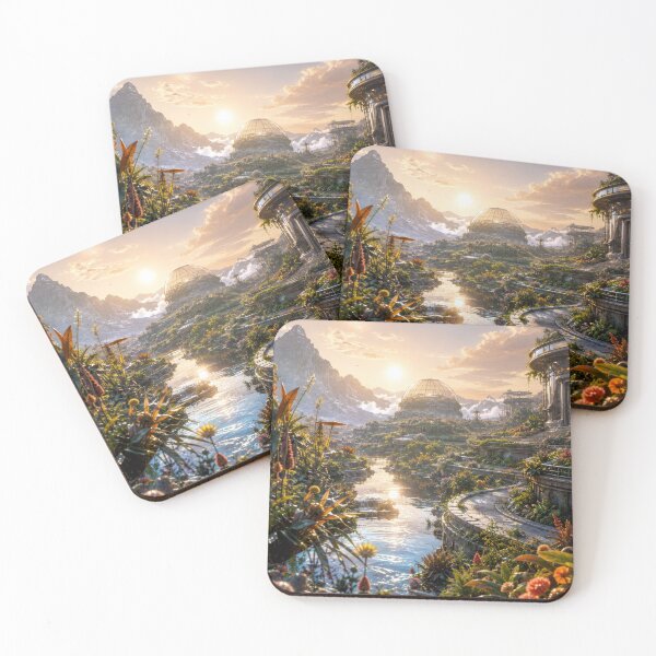 Item preview, Garden Beneath Two Suns designed and sold by cryolith7454.