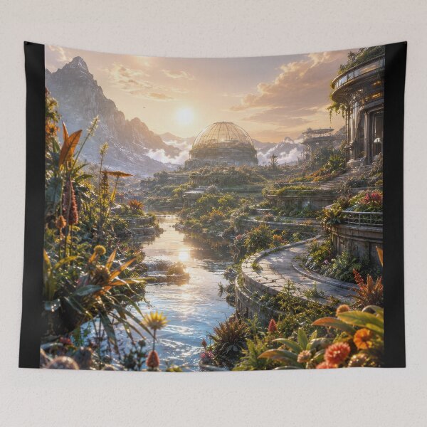 Item preview, Garden Beneath Two Suns designed and sold by cryolith7454.