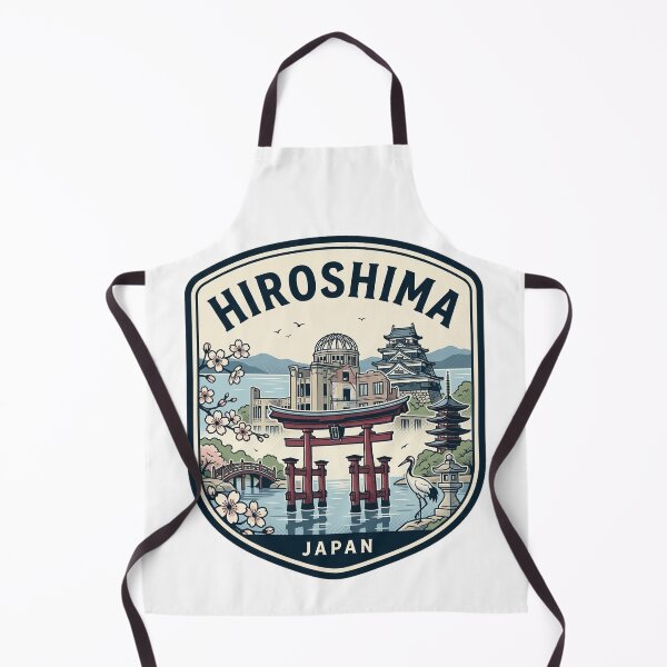 Item preview, Hiroshima Japan Travel Poster Itsukushima Torii Gate designed and sold by k3rstman1.