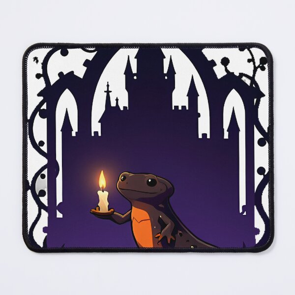 Item preview, Newt with Candle designed and sold by IllumeInk.