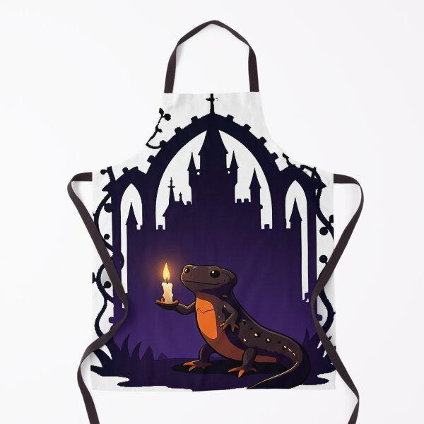 Item preview, Newt with Candle designed and sold by IllumeInk.