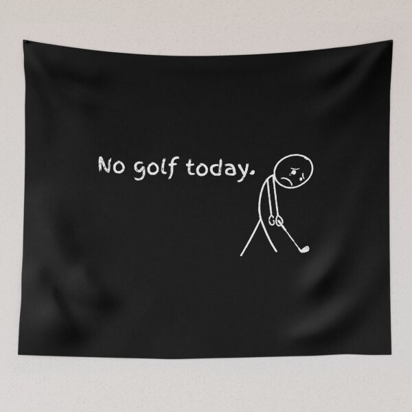 Item preview, A Golfer's Disappointment: No Golf Today designed and sold by Shopeon Designs.