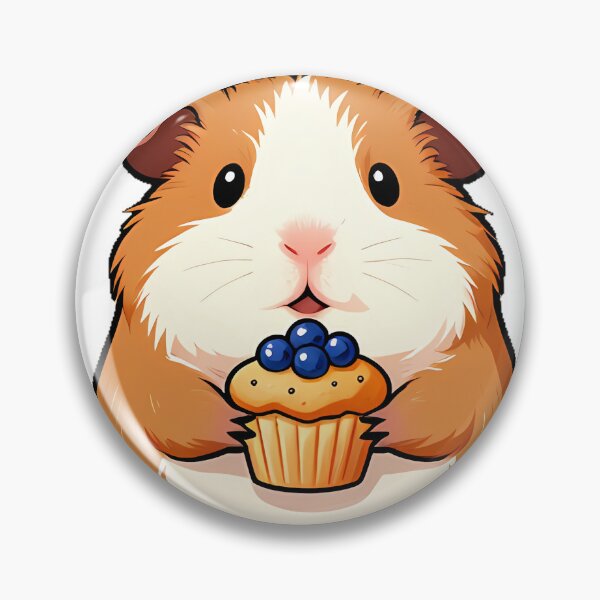 Artikelvorschau, Meerschweinchen mit Muffin entworfen und verkauft von pumsquare.