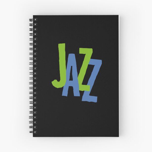Item preview, Retro Jazz in blue-green  designed and sold by BlackLineWhite.