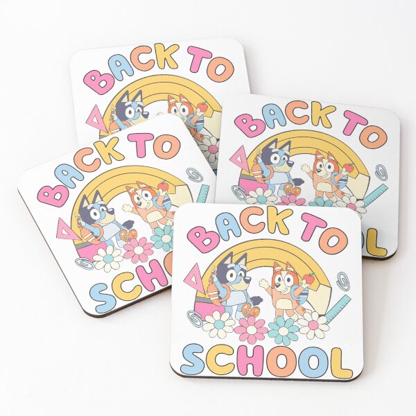 Item preview, Bluey And Bingo Back To School Rainbow Pastel designed and sold by Bomebomst.