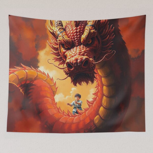 Item preview, Dragon of the Burning Sky designed and sold by Fenomena Designs.