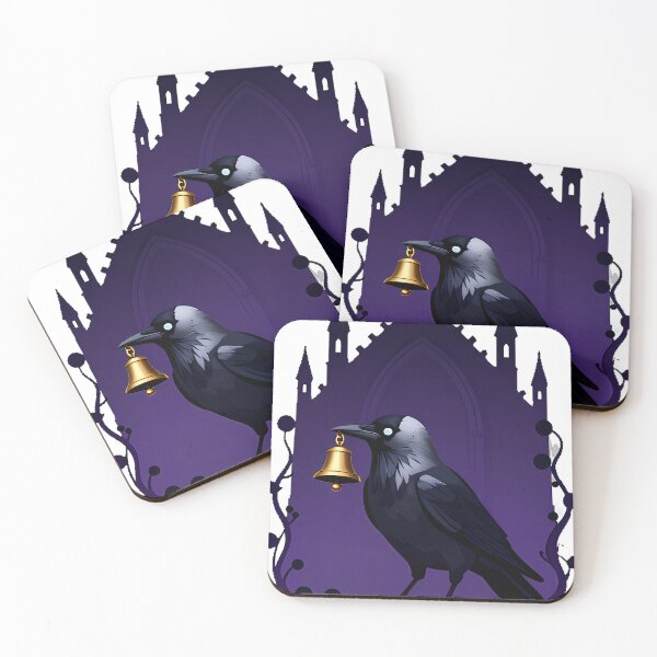 Item preview, Jackdaw with Bell designed and sold by IllumeInk.