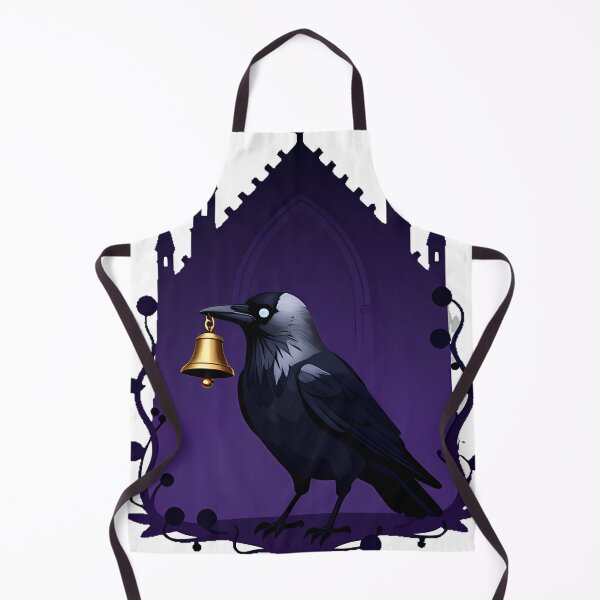 Item preview, Jackdaw with Bell designed and sold by IllumeInk.