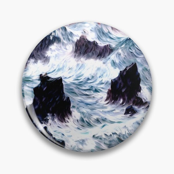 Aperçu de l'œuvre Tempête à Belle-Île créée et vendue par artdesignsnow.