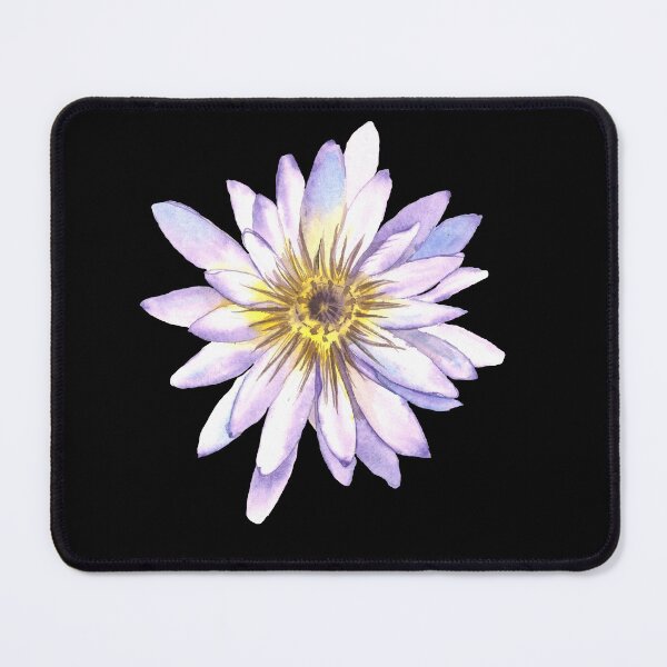 Item preview, Watercolor Purple Water Lily Flower designed and sold by Cobalt Blue Watercolors.