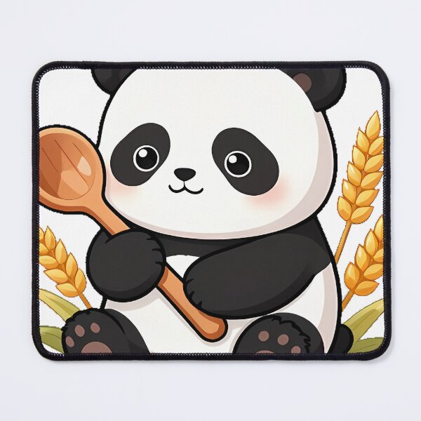 Item preview, Panda Cub with Big Spoon designed and sold by pumsquare.