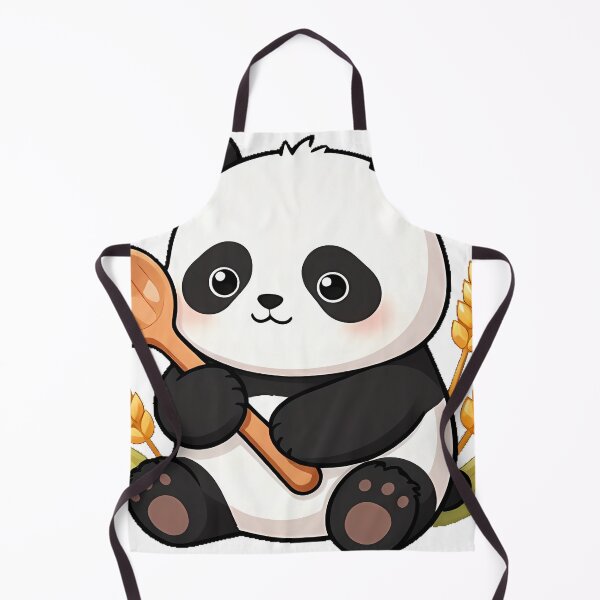 Item preview, Panda Cub with Big Spoon designed and sold by pumsquare.