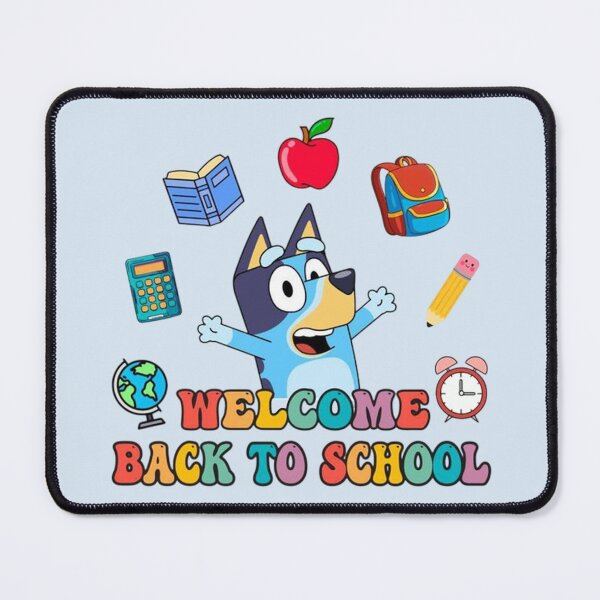 Item preview, Welcome Back To School Cute Blue Dog Supplies designed and sold by Bomebomst.