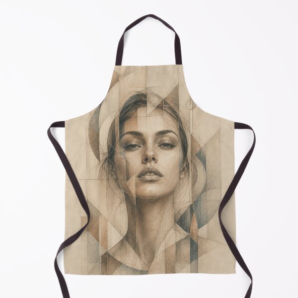 Item preview, Geometric Woman in Surreal Architecture designed and sold by VlodArt.