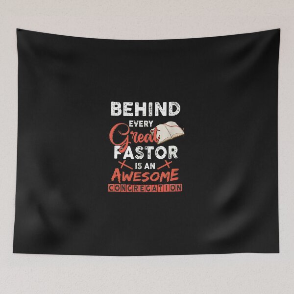 Item preview, Behind Every Great Pastor Is An Awesome Congregation designed and sold by domjudith.