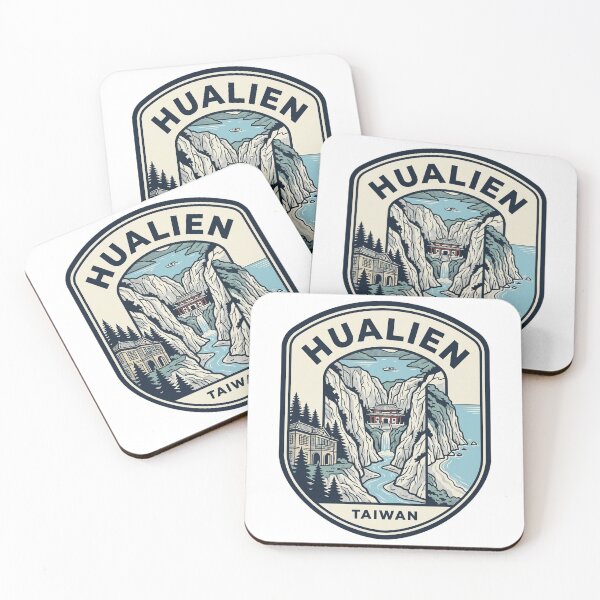 Item preview, Hualien Taiwan Taroko Gorge Vintage Travel Badge designed and sold by k3rstman1.