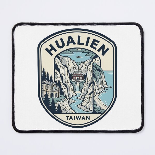 Item preview, Hualien Taiwan Taroko Gorge Vintage Travel Badge designed and sold by k3rstman1.