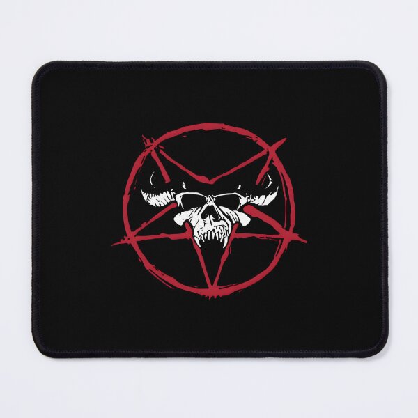 Item preview, Red Pentagram Horned Skull designed and sold by seikiofrol.