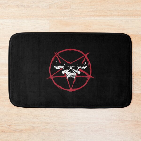Item preview, Red Pentagram Horned Skull designed and sold by seikiofrol.