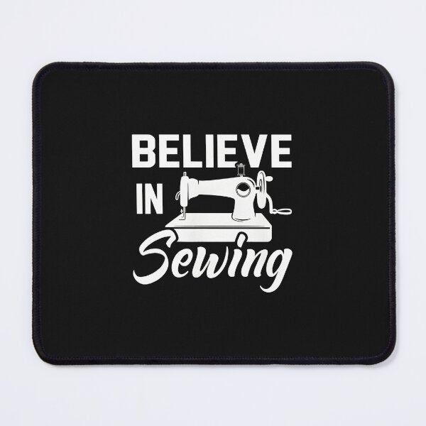 Item preview, Believe in Sewing Vintage Sewing Machine Graphic designed and sold by domjudith.