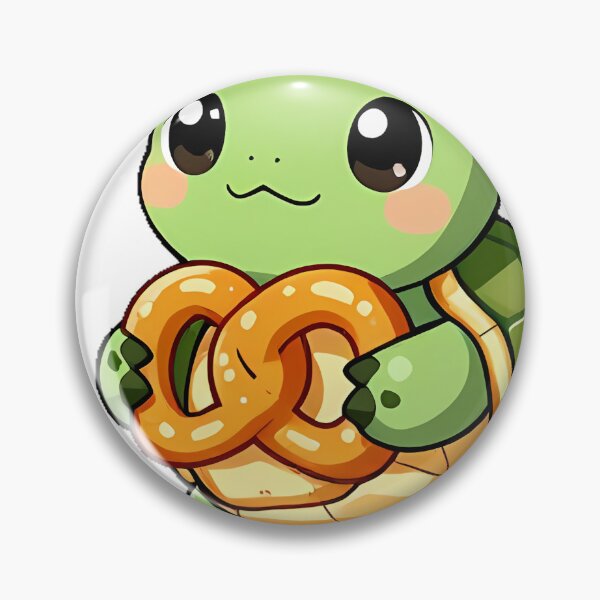Item preview, Turtle with Pretzel designed and sold by pumsquare.