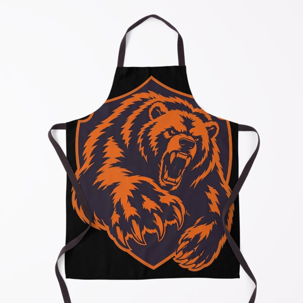 Item preview, Fierce Orange Bear Shield Emblem designed and sold by claudiaswave.