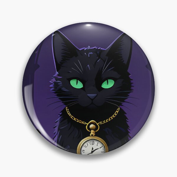 Item preview, Manor Cat with Pocket Watch designed and sold by IllumeInk.