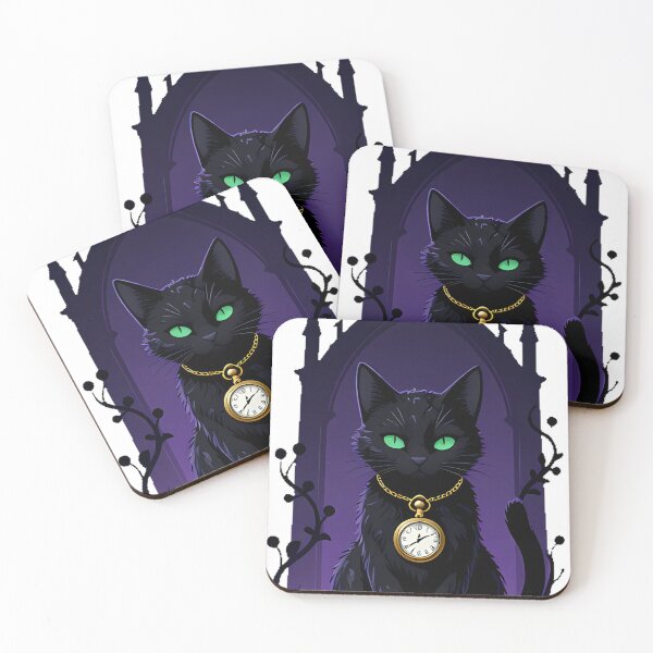 Item preview, Manor Cat with Pocket Watch designed and sold by IllumeInk.