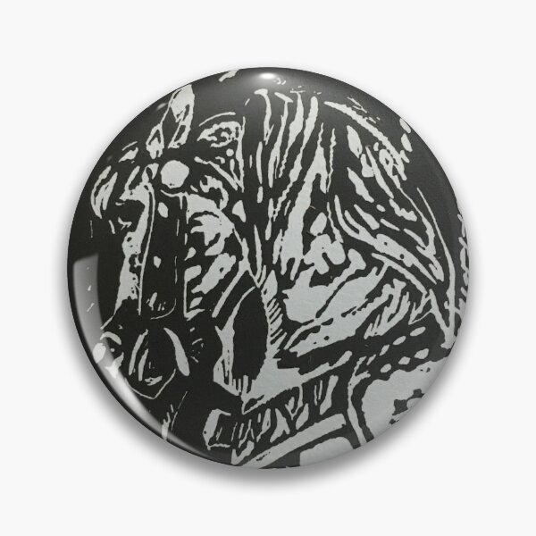 Item preview, Carousel Horse Black and White designed and sold by lyndseyart.