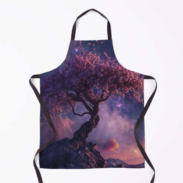 Item preview, Moonlit Sakura Under Crescent Stars designed and sold by QuantumDrift.